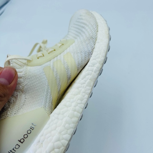 Adidas Womens Ultra Boost X White Cushioned Athletic Running Shoes - Picture 7 of 9
